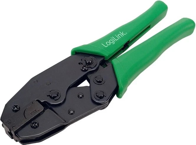 Vegël për krimpim Logilink WZ0013, RJ45, metal + plastikë, e zezë-gjelbër