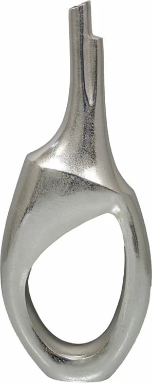 Vazo CALAN, alumin, ngjyrë argjendi, 23x8x59 cm Vazo CALAN, alumin, ngjyrë argjendi, 23x8x59 cm