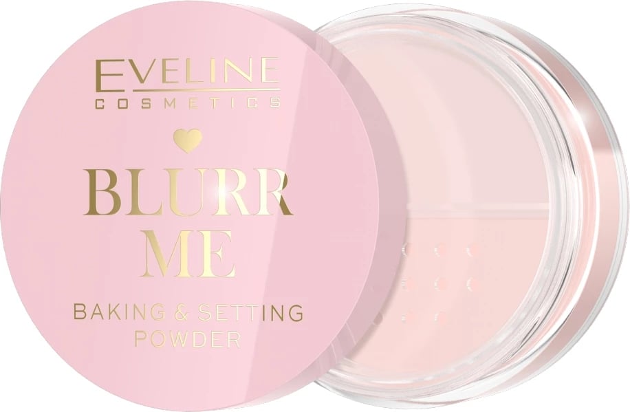 Pudër fikseuese Eveline Cosmetics Blurr Me Soft Focus Technology për femra Soft Pink 10g