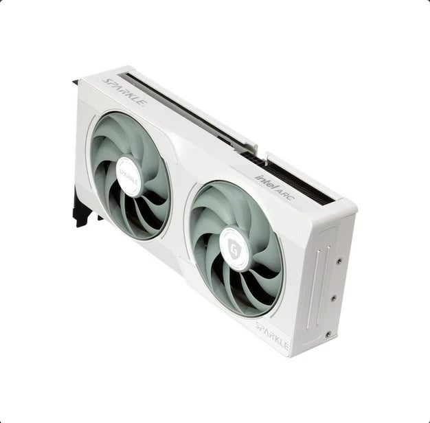 Kartelë grafike SPARKLE Intel Arc B570 GUARDIAN OC 10 GB GDDR6, Bardhë