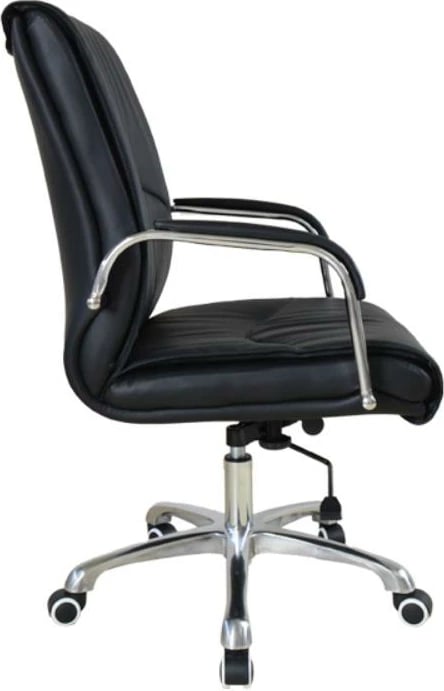 Karrige për zyre Nextdeco Beluga, e zezë