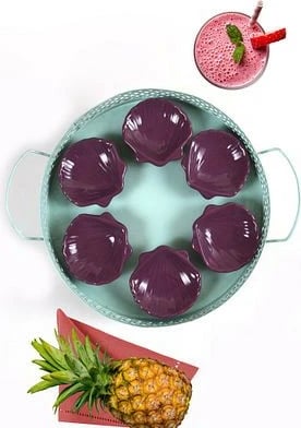 Set pjatash për salcë, ngjyrë vjollcë, Hermia Concept, 6 copë, ST598106F498A0000000ASOS00