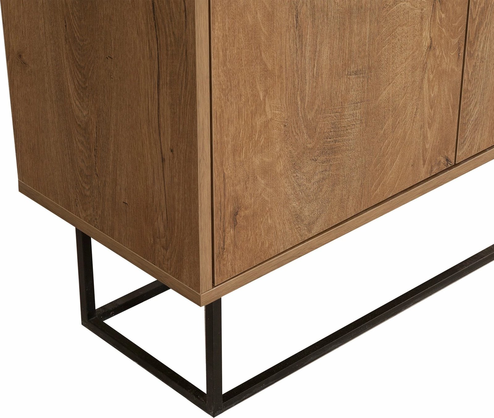 Konsolë Hanah Home, Zuri, ngjyrë arre dhe e zezë