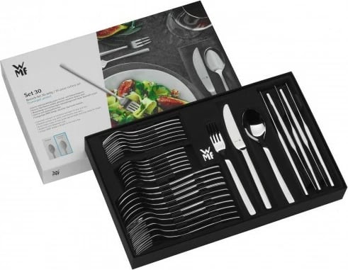 Set takëmesh WMF Merit Cromargan protect 30 copë, inox