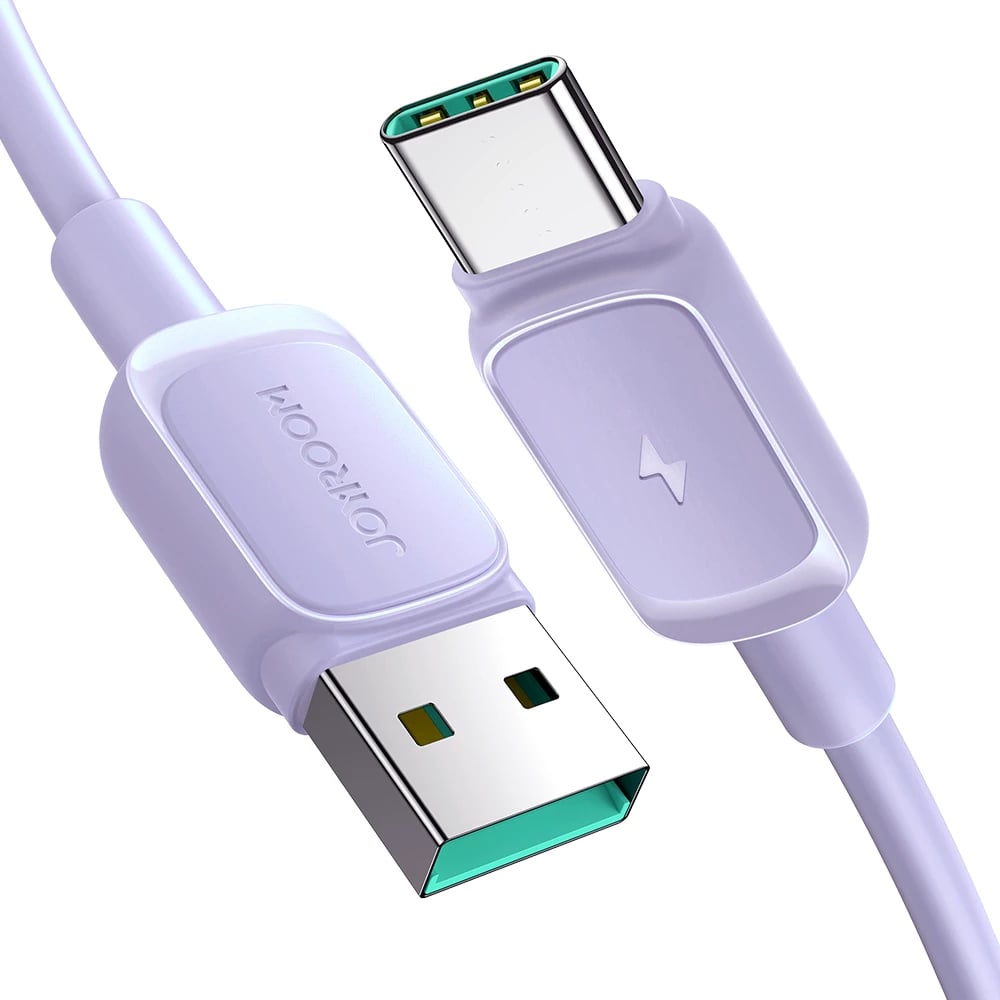 Kabllo Joyroom Multi-Color Series A14, USB-A / USB-C, 1.2m, 3A, Vjollcë