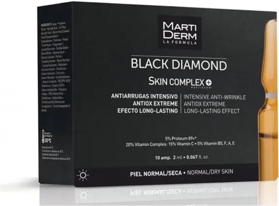 Ampula për fytyrë Martiderm Skin Complex Black Diamond unisex 10x2ml