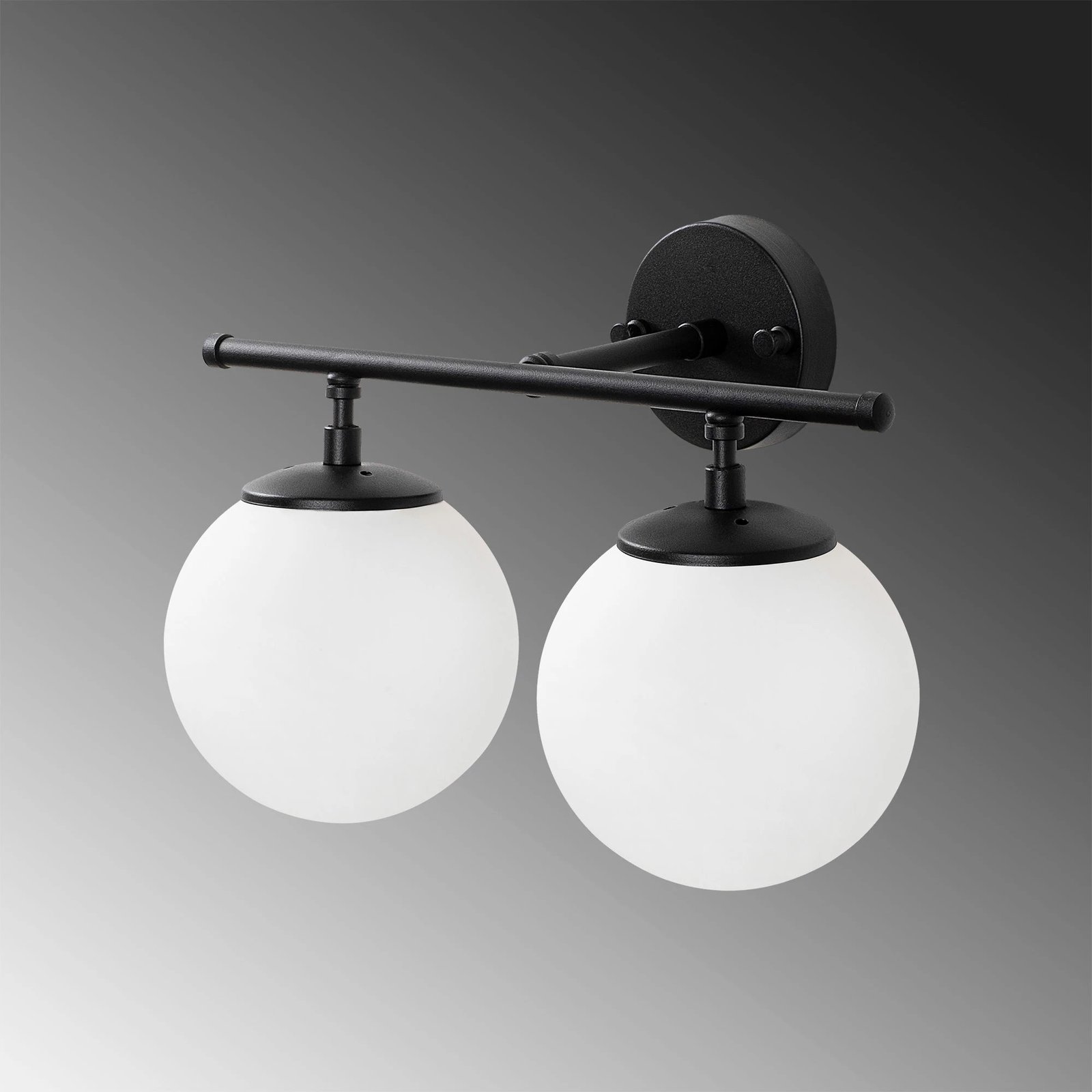 Llambë muri Opviq, Roe - 10745, ngjyrë e zezë dhe krem