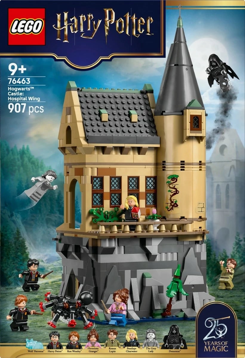Set ndërtime LEGO Harry Potter 76463 Hogwarts Castle: Hospital Wing 907 pjesë 9+ plastik set i madh