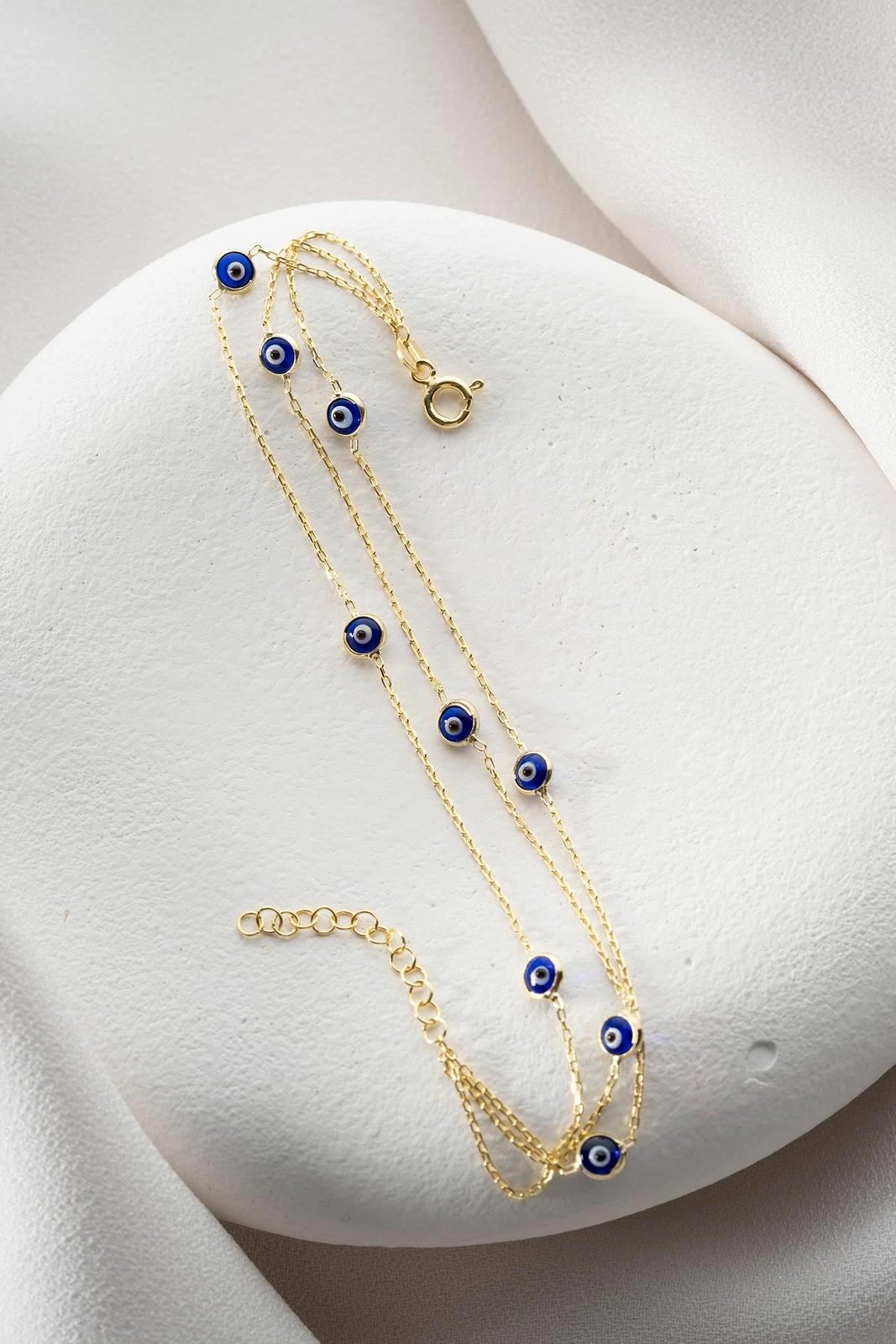 Byzylyk argjendi Jumeon, ngjyrë ari dhe kaltër, NRZ1000348