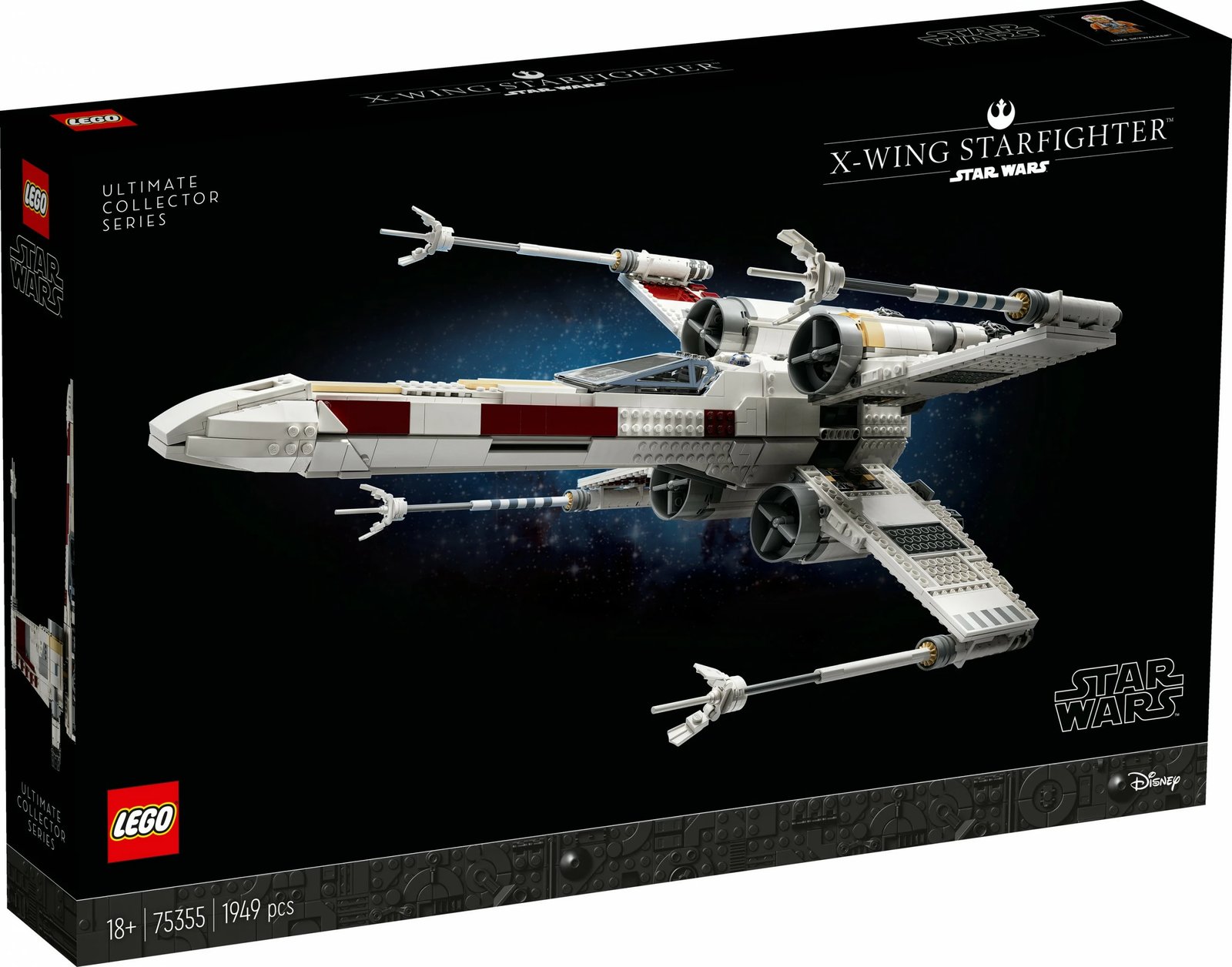 Set ndërtimi LEGO Star Wars X-Wing Starfighter 75355, 1953 pjesë, multikolor