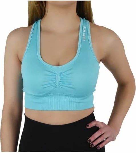 Top sportiv GymHero, Miami Cute, për femra, blu