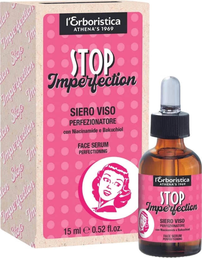Serum fytyre L'Erboristica Vintage Stop Imperfection 15ml për femra