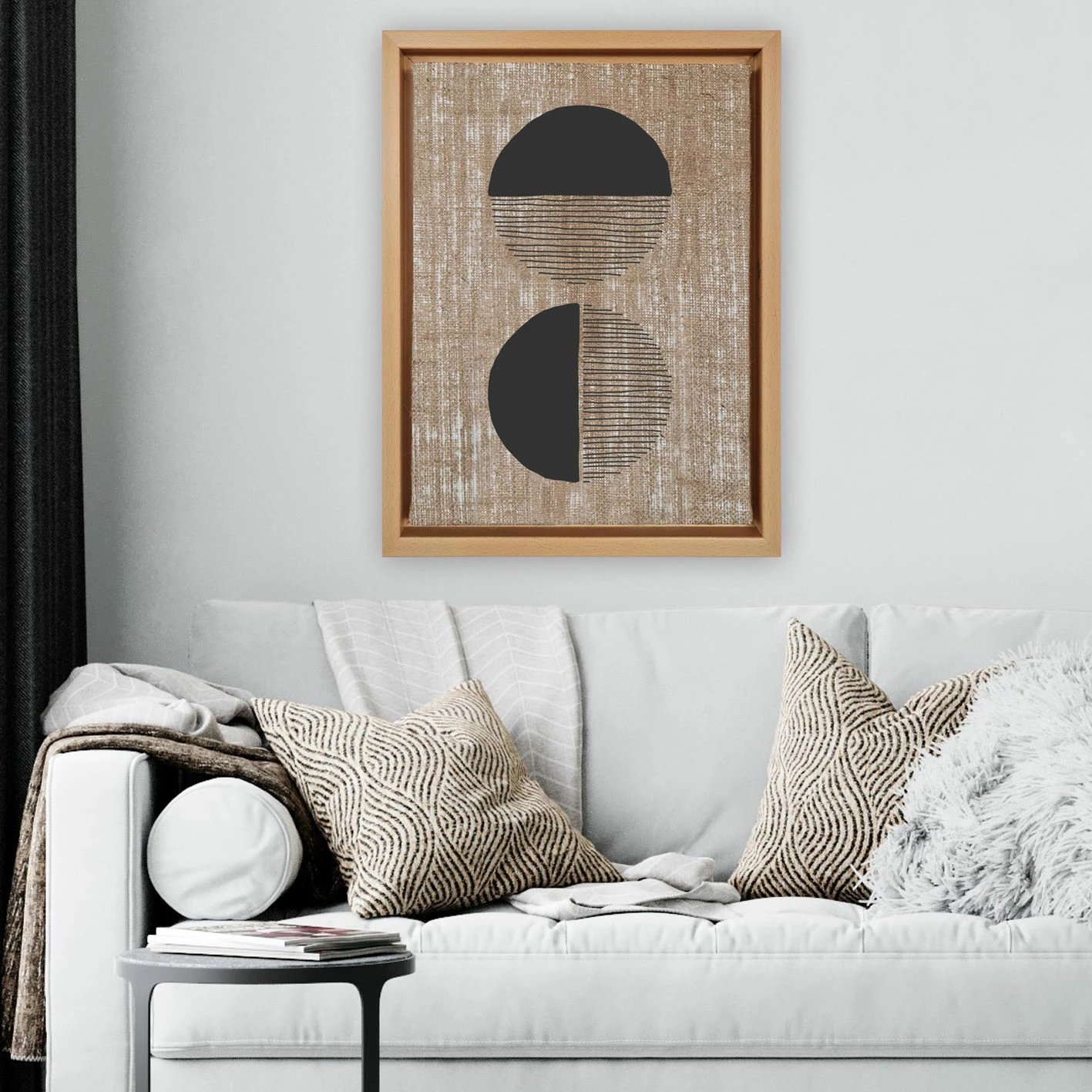 Pikturë dekorative në kanavacë, shumëngjyrëshe, Wallity, LNJ17893327825 - 96x136cm