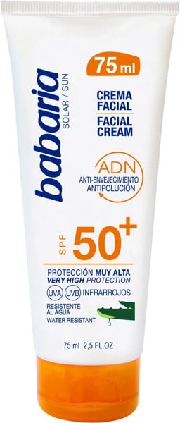 Krem fytyre për diell Babaria Aloe Vera SPF50 unisex 75ml