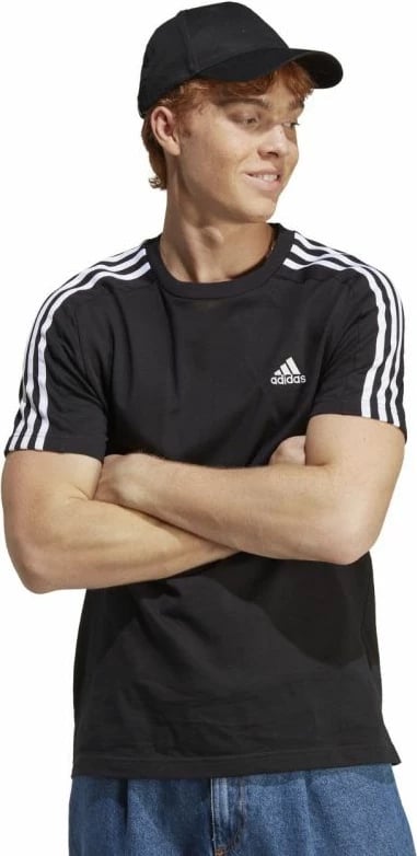 Maicë adidas për meshkuj, e zezë