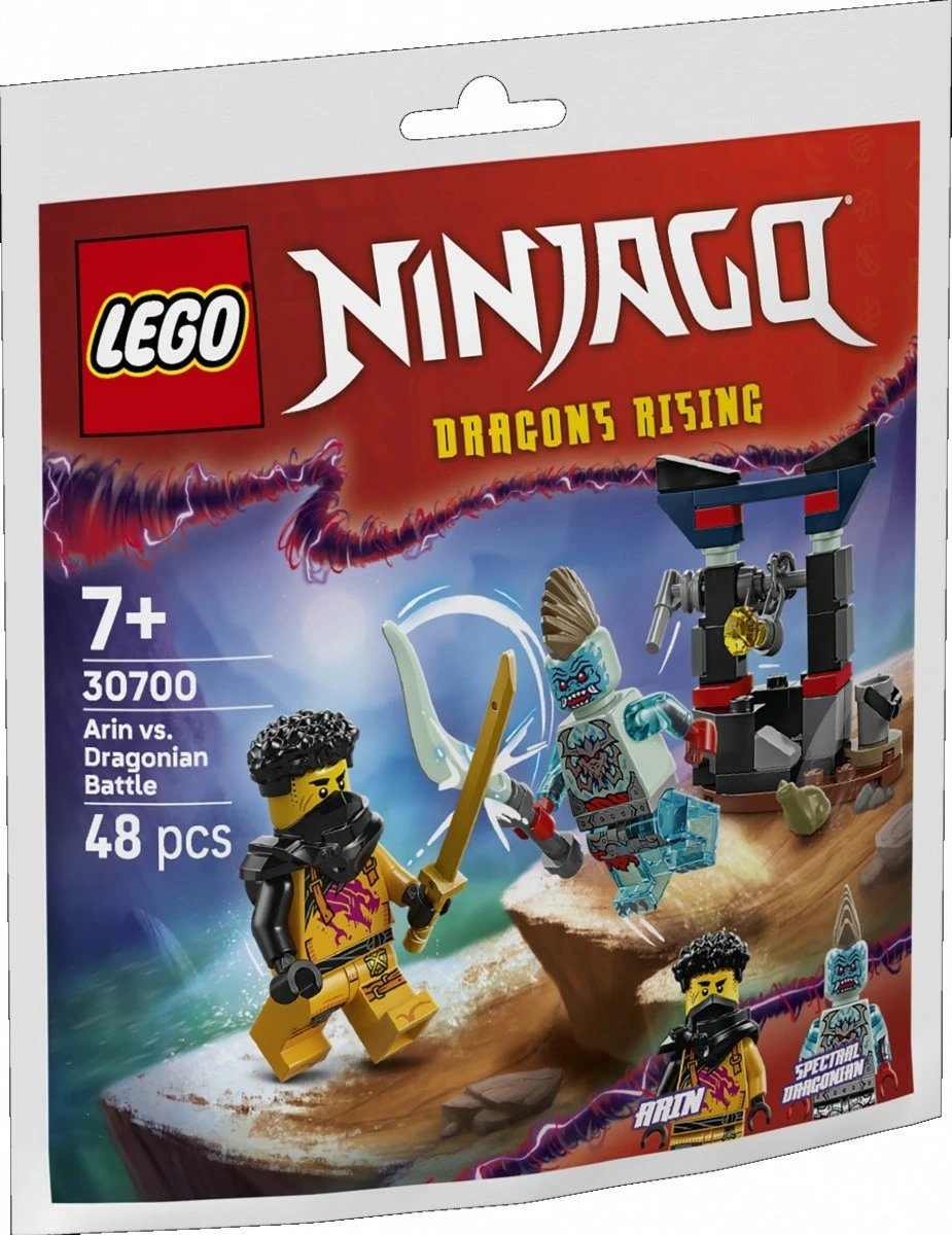 Set ndërtimi, LEGO Ninjago, 30700 Arin vs Draconian Battle, 48 pjesë