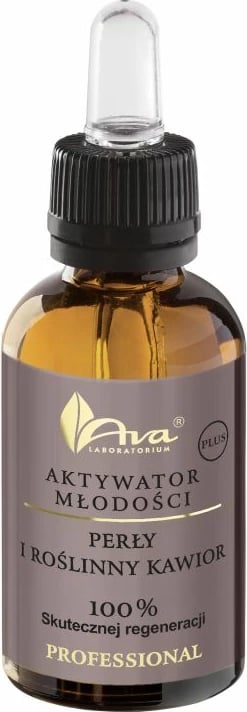 Serum për fytyrë Ava Laboratorium Youth Activator PLUS Pearls and Plant Caviar për femra, 30ml