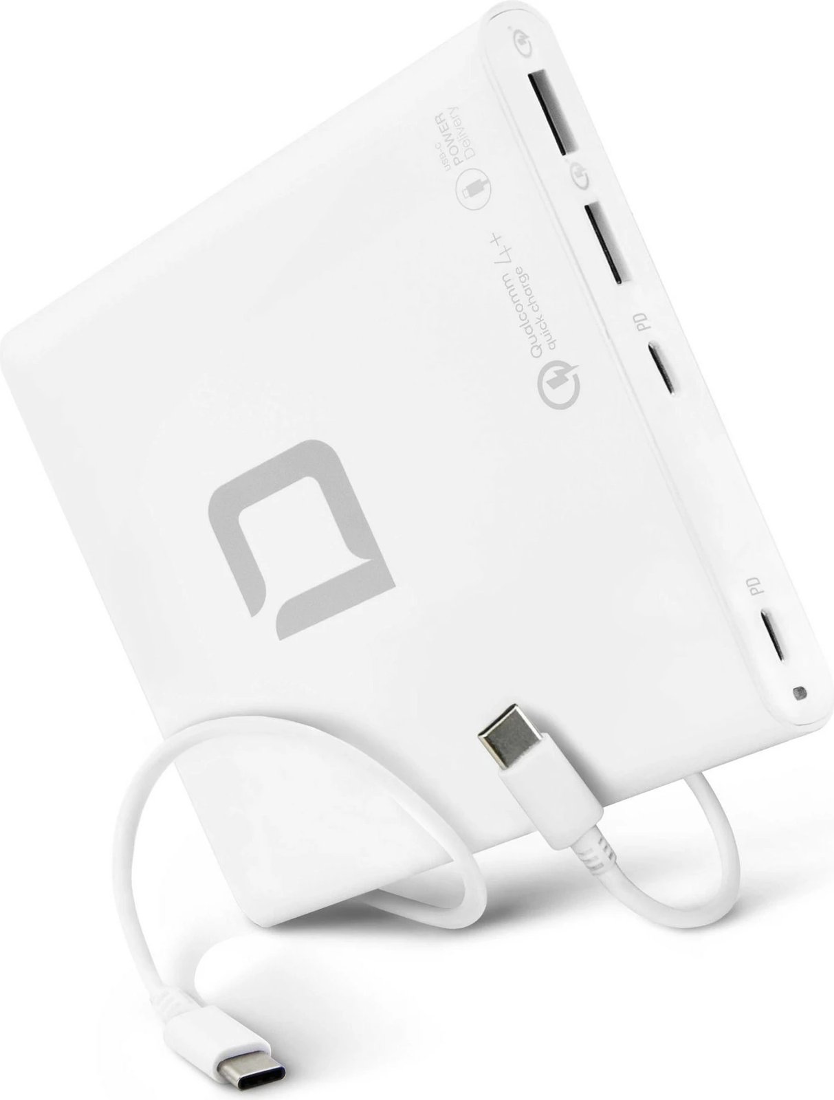 Karikues universal DICOTA Universal Charger PRO 120W, EU/UK, i bardhë