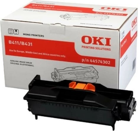 Bęben OKI 44574302 për printer B411/B431, i zi