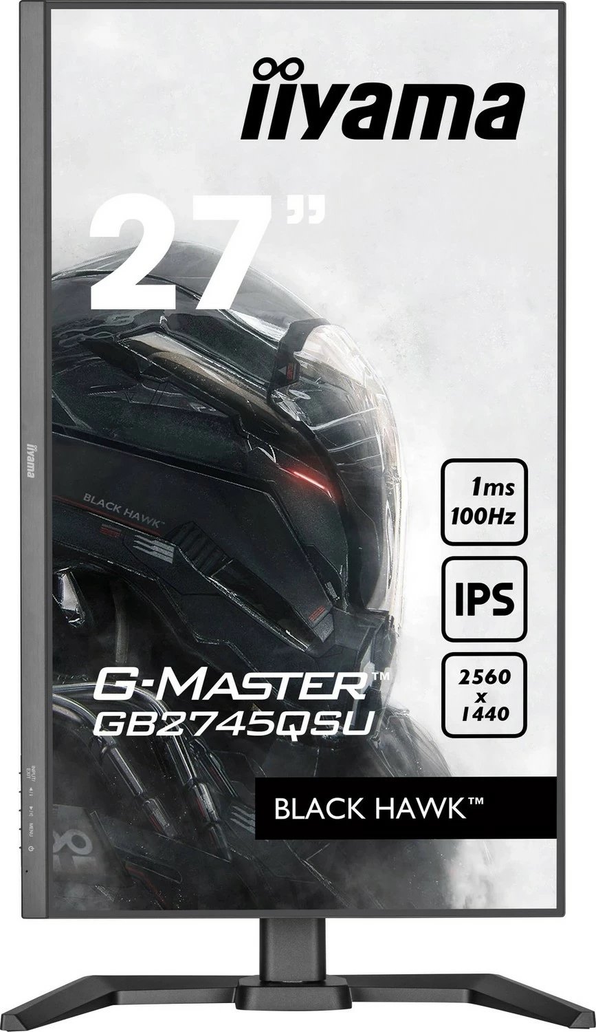 Monitor iiyama G-Master GB2745QSU-B2, 27 inch, 2560x1440, për lojtarë, e zezë