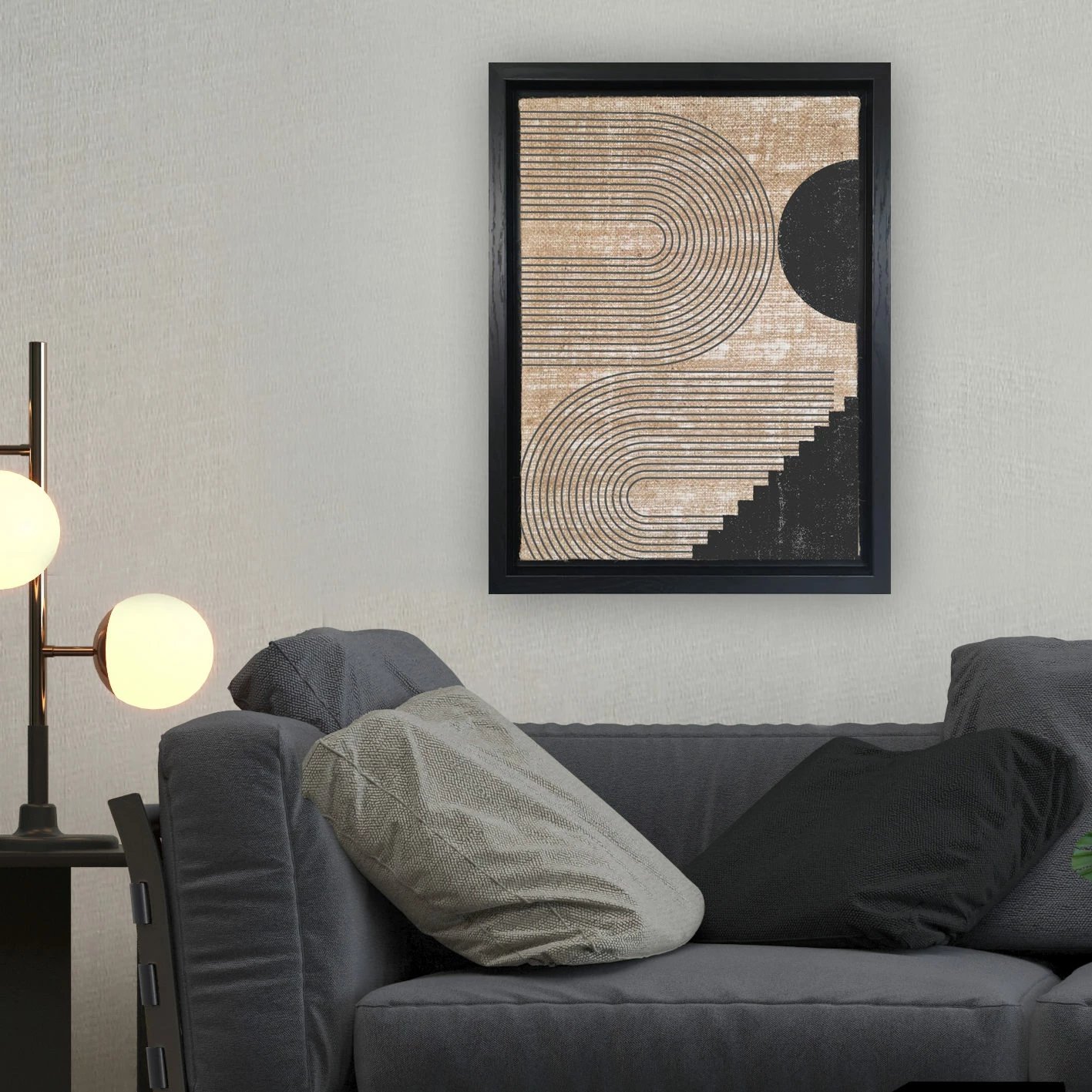 Pikturë dekorative në kanavacë, shumëngjyrëshe, Wallity, LSJ518635863754, 46x66cm