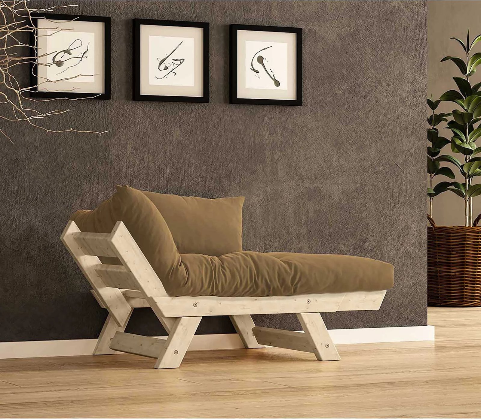 Karrige një vend për kopsht, Skye Decor, natyrale/kamel, CPT8142-140