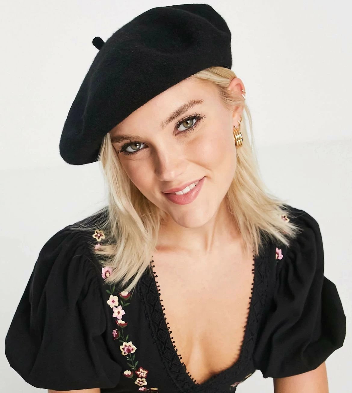 Beretë për gra, ngjyrë e zezë, Jumeon, Bere1101