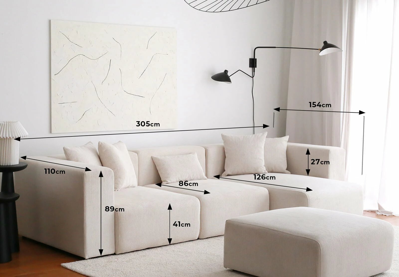 Këndare Yolo, Atelier del Sofa, e bardhë