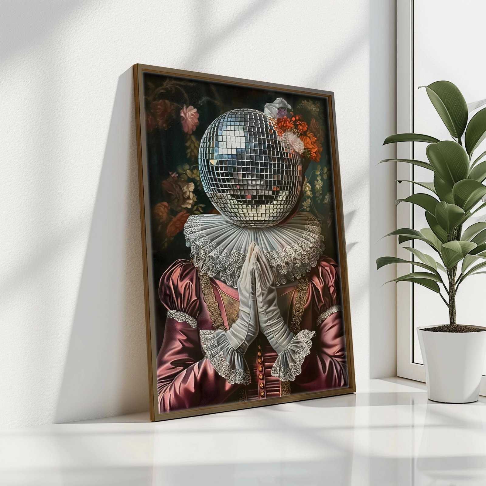 Pikturë dekorative me kornizë MDF, Wallity, GE131-L