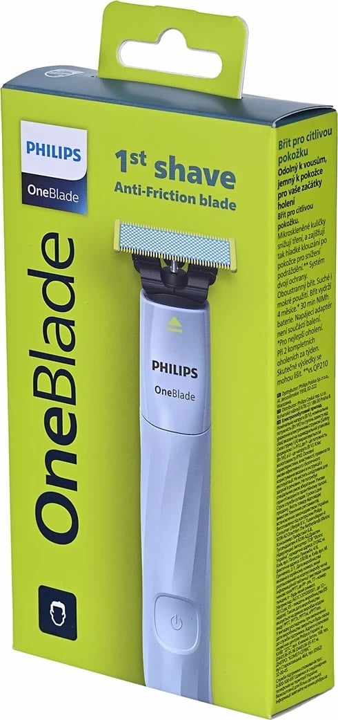 Rrojtës Philips OneBlade QP1324/20, Blu