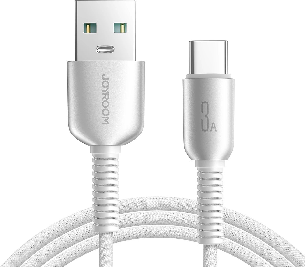 Kabllo Joyroom S-A51 Cutting-Edge Series, USB-A në USB-C, 1.2m, 3A, Gri
