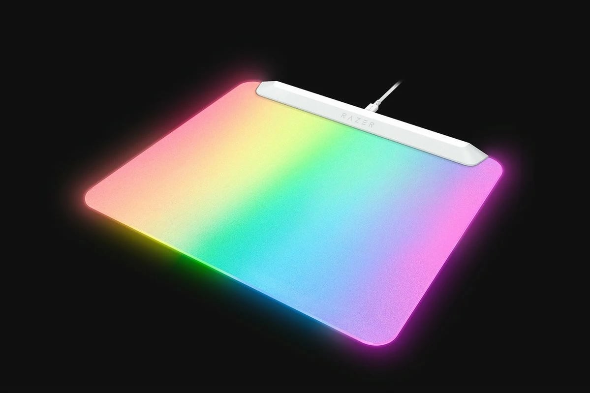 Mauspad Razer Firefly V2 Pro, RGB, 1x USB, i bardhë