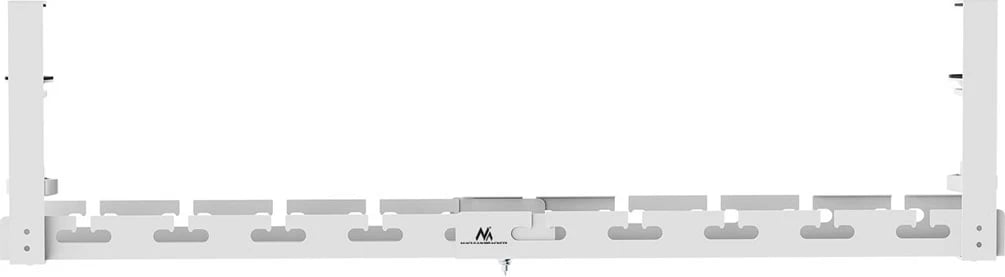 Organizues kabllosh nën tavolinë Maclean MC-103 W, çelik, i bardhë Organizues kabllosh nën tavolinë Maclean MC-103 W, çelik, i bardhë
