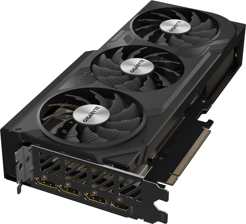 Kartë Grafike Gigabyte GeForce RTX 4070 SUPER WINDFORCE OC 12G, NVIDIA 12 GB GDDR6X, e Zezë
