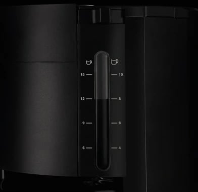 Aparat kafeje drip Krups F30908, 1.25L, 1150W, e zezë