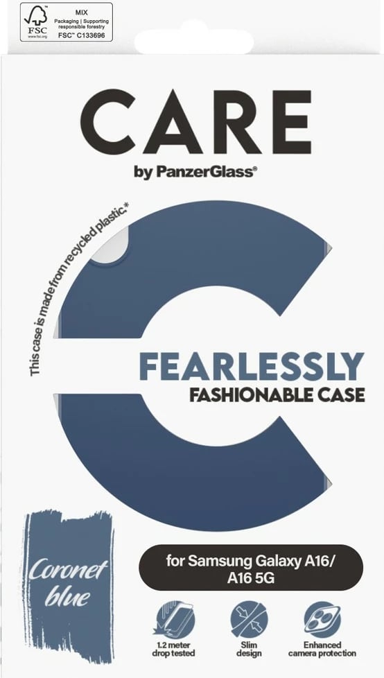 Mbështjellës PanzerGlass Samsung A16, blue