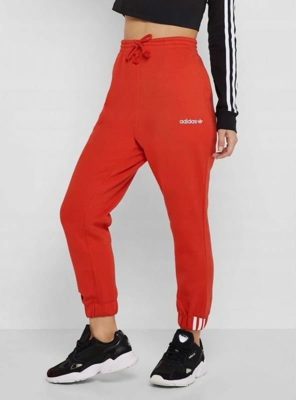 Trenerka të poshtme për femra Adidas, të kuqe