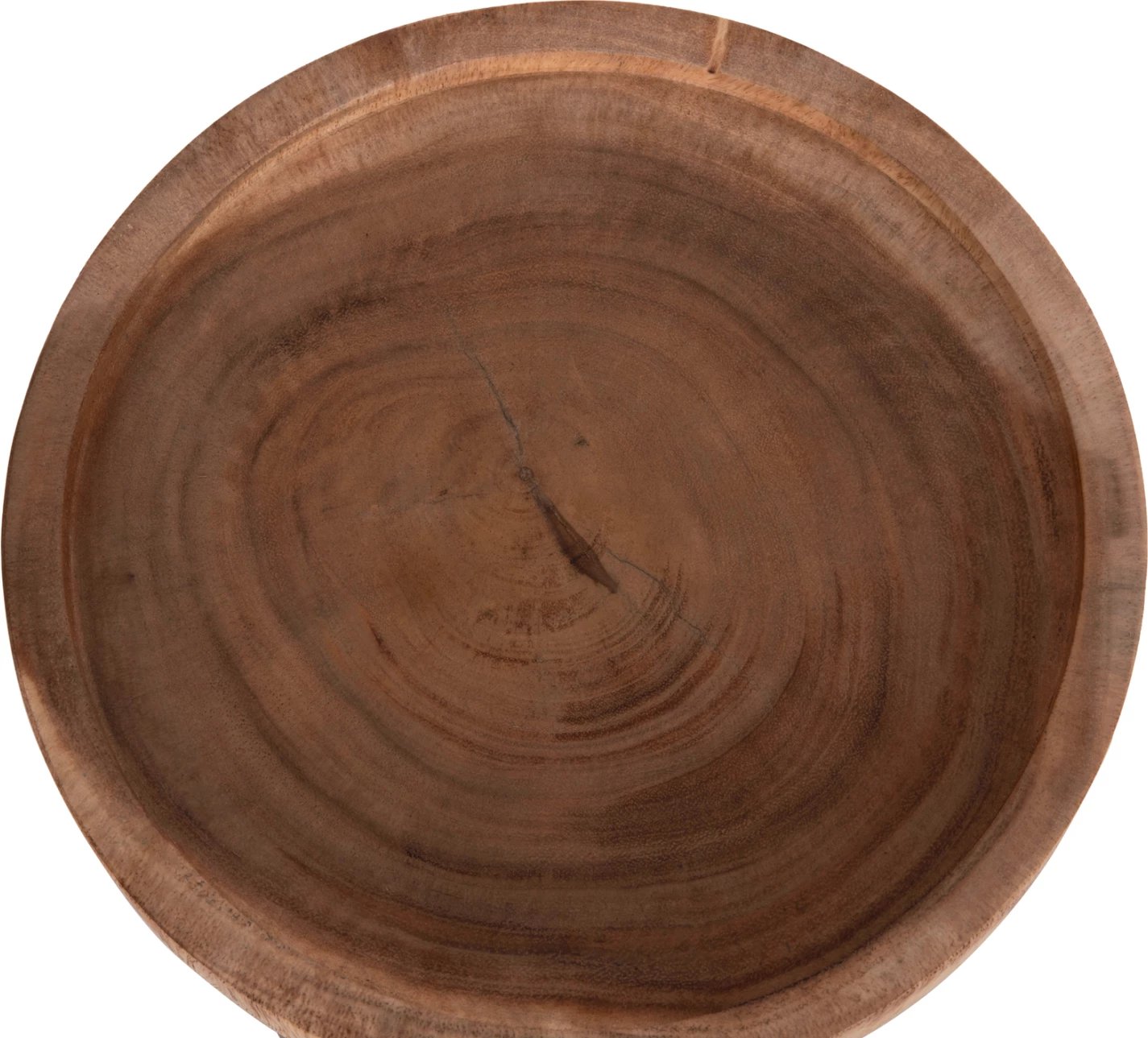 Tavolinë anësore LOKI, dru suar i fortë, ngjyrë natyrale, FH9899.11, 30x50cm