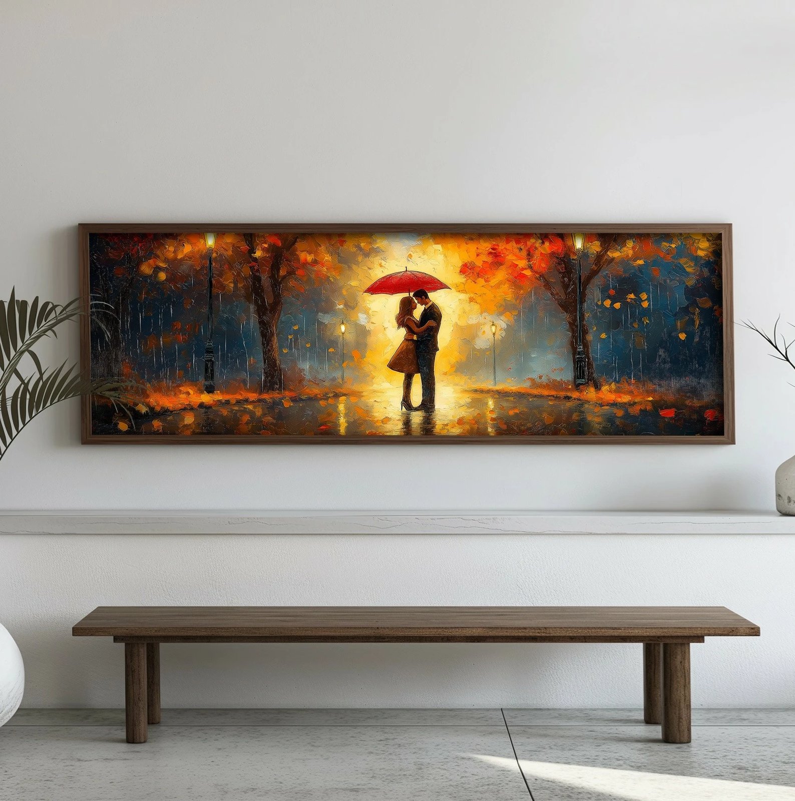 Pikturë dekorative me kornizë MDF, shumëngjyrëshe, Wallity, EMR015