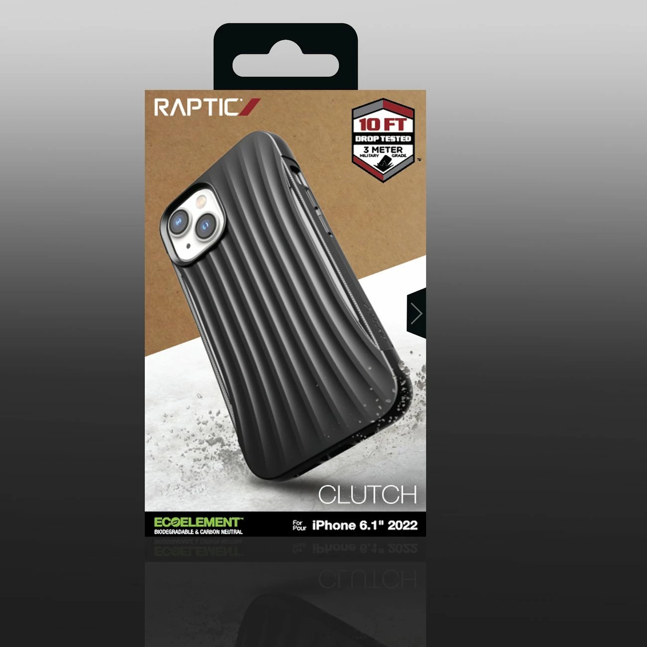 Mbështjellës Raptic X-Doria Clutch për iPhone 14, i zi Mbështjellës Raptic X-Doria Clutch për iPhone 14, i zi