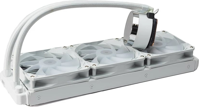 Ventilator Ftohës Me Ujë Për Kompjuter SAMA KW360DW (Bardhë)