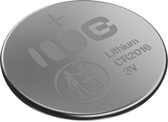 Bateri buton litium, Green Cell, CR2016 (X5CR2016), 3V 80mAh, set 5 copë