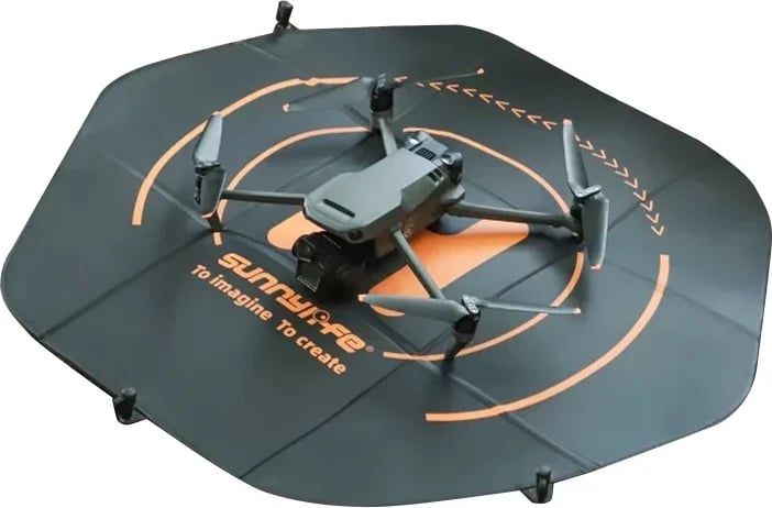 Mat ulje për dron Sunnylife TJP11, 80cm, gjashtëkëndësh, dyanshëm, i zi