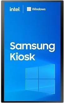 Monitor kiosk Samsung LH24KMCCBGCXEN, 24", Touchscreen, Windows 10 IoT, Bardhë