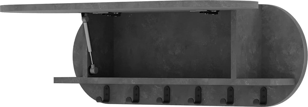 Varëse palltosh Skye Decor, ngjyrë gri, Kroma