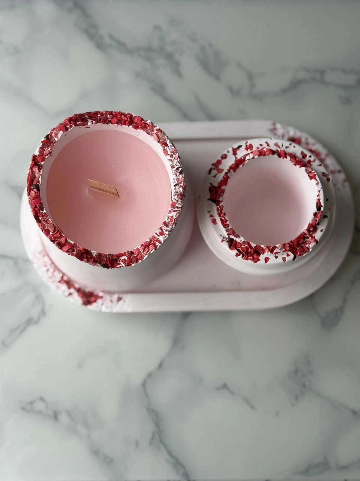 Set qirinjsh (3 copë), Evila Originals, Glamour Candle 35ST