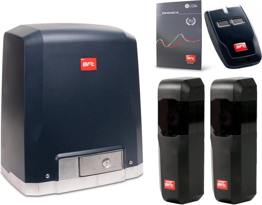 Komplet automatizimi për portë rrëshqitëse BFT DEIMOS BT A600 KIT PL, i zi