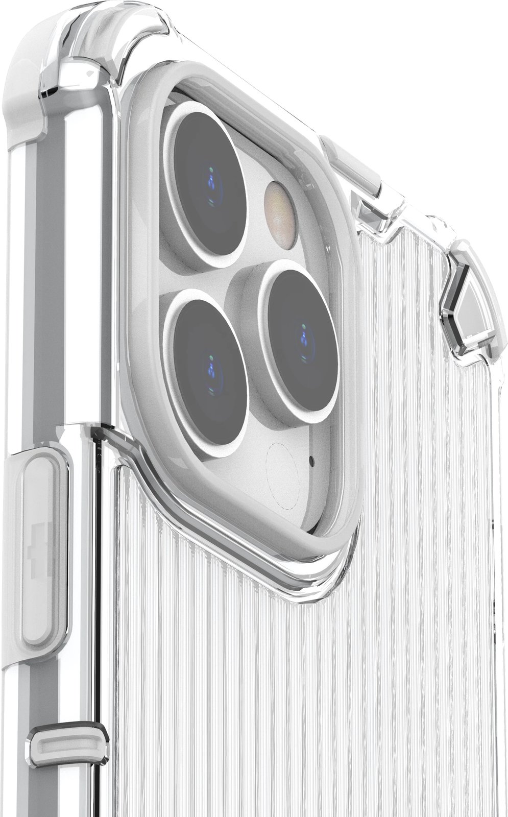 Mbështjellës Hurtel Ombre Protect Case për iPhone 14 Pro, rozë-kaltër