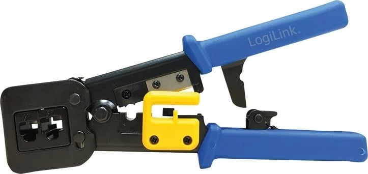 Krimpues kabllosh LogiLink WZ0037, për RJ11/12/45/EZ, me prerëse