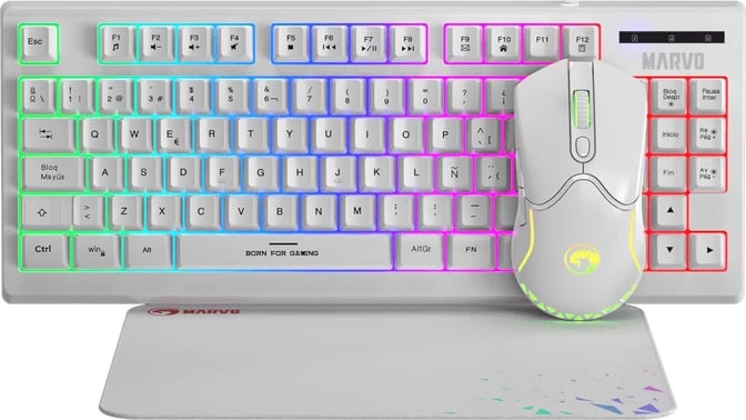 Set 3 në 1 MARVO CM310 WH EN